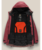 WOMENS GORE-TEX SKYLINE THERMAGRAPH® JACKET - ROSEWOOD