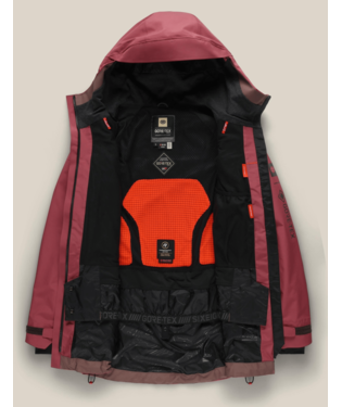 WOMENS GORE-TEX SKYLINE THERMAGRAPH® JACKET - ROSEWOOD