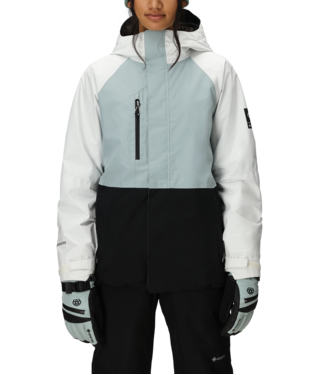 WOMENS GORE-TEX WILLOW™ INSULATED JACKET - DUSTY MARINE COLORBLOCK