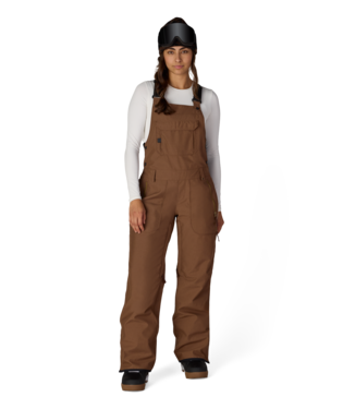 WOMENS BLACK MAGIC™ INSULATED BIB - DARK EARTH DOBBY