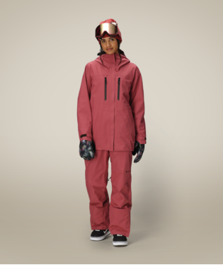 WOMENS GORE-TEX WILLOW™ INSULATED PANT - ROSEWOOD