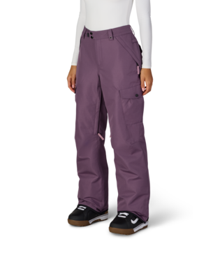 WOMENS AURA™ INSULATED CARGO PANT - BLACK PLUM