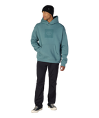 KNOCKOUT LOGO PREMIUM HEAVYWEIGHT PULLOVER HOODY - PALE FIRN