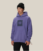 KNOCKOUT LOGO PREMIUM HEAVYWEIGHT PULLOVER HOODY - PURPLE DAWN