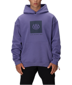 KNOCKOUT LOGO PREMIUM HEAVYWEIGHT PULLOVER HOODY - PURPLE DAWN