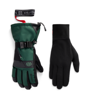 MENS GORE-TEX SMARTY® 3-in-1 GAUNTLET GLOVE - MOSS GREEN