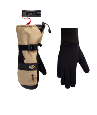MENS GORE-TEX SMARTY® 3-in-1 GAUNTLET MITT - KHAKI
