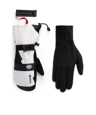 MENS GORE-TEX SMARTY® 3-in-1 GAUNTLET MITT - WHITE