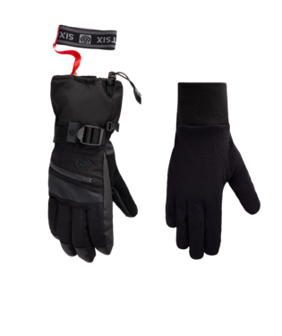 WOMENS GORE-TEX SMARTY® 3-in-1 GAUNTLET GLOVE - BLACK