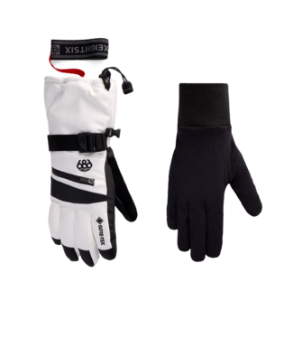 WOMENS GORE-TEX SMARTY® 3-in-1 GAUNTLET GLOVE - WHITE