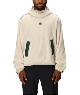 MENS CLAVA FLEECE HOODY - LIMESTONE