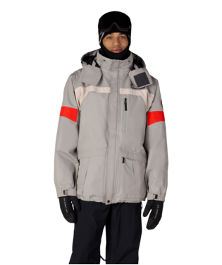 MENS 2001 LOGIC JACKET - LIGHT GREY COLORBLOCK