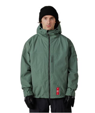 MENS 686 DOJO® SHELL JACKET - FADED GREEN CRINKLE