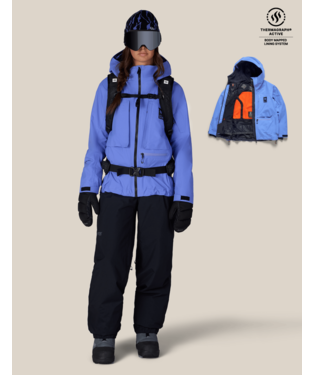 WOMENS GORE-TEX SCHEME™ THERMAGRAPH® JACKET - ALPENGLOW BLUE