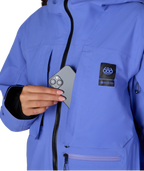 WOMENS GORE-TEX SCHEME™ THERMAGRAPH® JACKET - ALPENGLOW BLUE