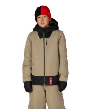 BOYS GATEWAY™ INSULATED JACKET - KHAKI COLORBLOCK