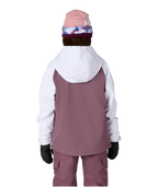 YOUTH WATERPROOF HOODY - WHITE COLORBLOCK