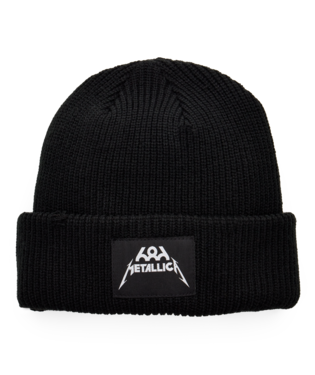 METALLICA CUFF BEANIE - METALLICA BLACK