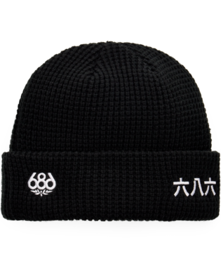 KANJI BEANIE - BLACK