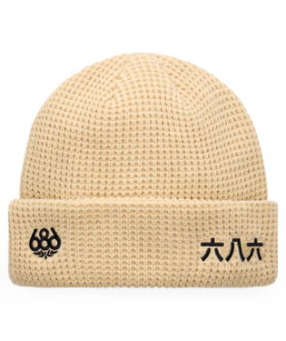 KANJI BEANIE - LIMESTONE