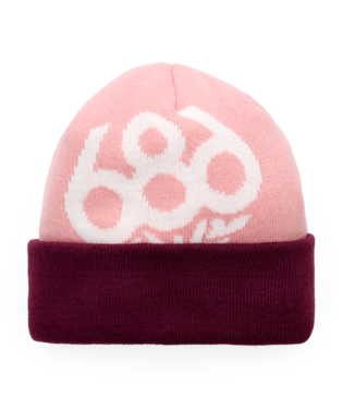 YOUTH WREATH FLEECE LINED BEANIE - SMOKEY LILAC