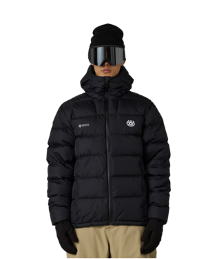 MENS WINDSTOPPER® PYRO™ DOWN PUFFER JACKET - BLACK