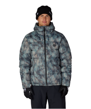 MENS WINDSTOPPER® PYRO™ DOWN PUFFER JACKET - CHARCOAL PATINA