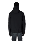 MENS METALLICA WATERPROOF HOODY - METALLICA BLACK