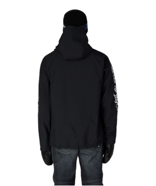 MENS METALLICA WATERPROOF HOODY - METALLICA BLACK
