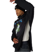 MENS METALLICA WATERPROOF HOODY - METALLICA BLACK