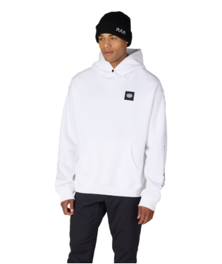 JAPOW PREMIUM HEAVYWEIGHT PULLOVER HOODY - WHITE