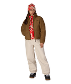 WOMENS GRACIOUS PUFFER JACKET - DARK EARTH