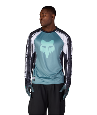 MENS FOX RACING BASE LAYER LS - FOX PALE FIRN