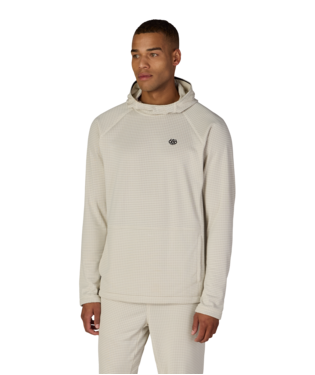 MENS MISSION GRID™ RAGLAN HOODY - LIMESTONE