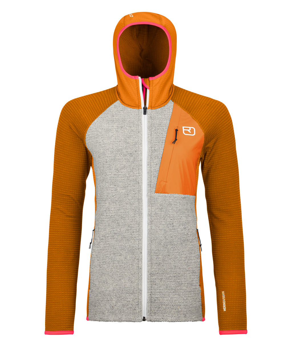 FLEECE GP CLASSIC KNIT HOODY W