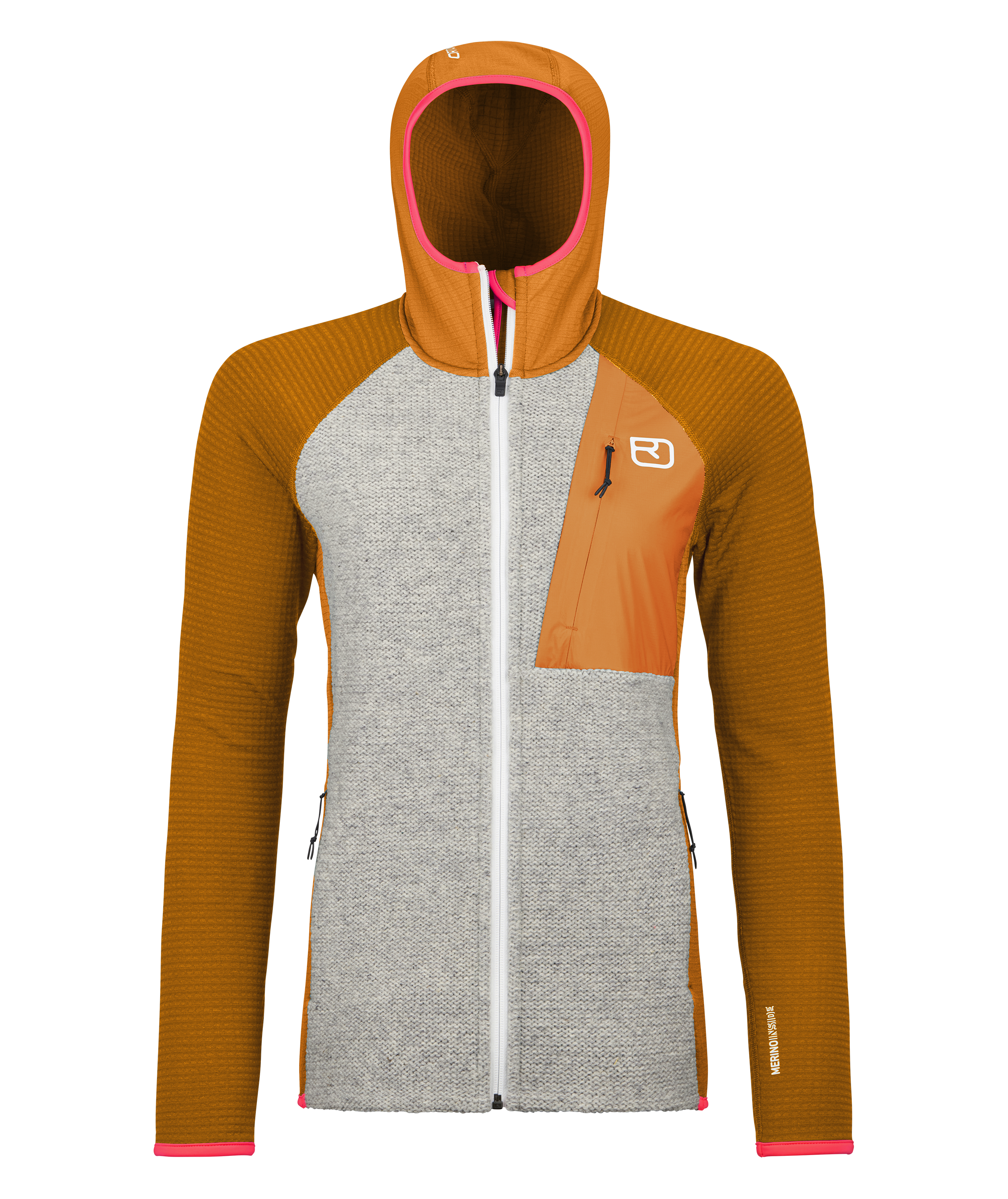 FLEECE GP CLASSIC KNIT HOODY W