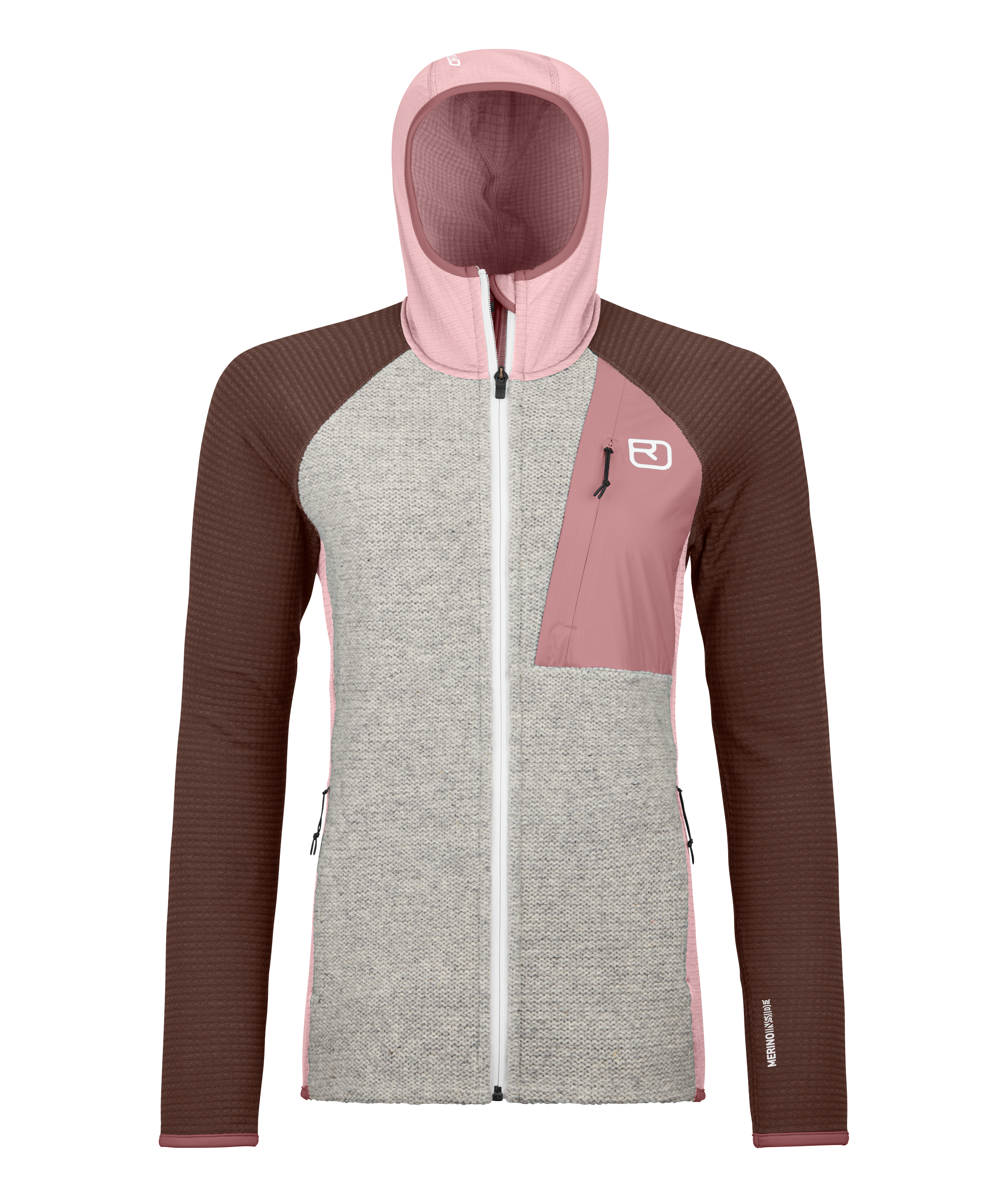 FLEECE GP CLASSIC KNIT HOODY W