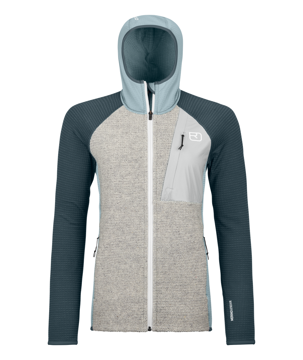 FLEECE GP CLASSIC KNIT HOODY W