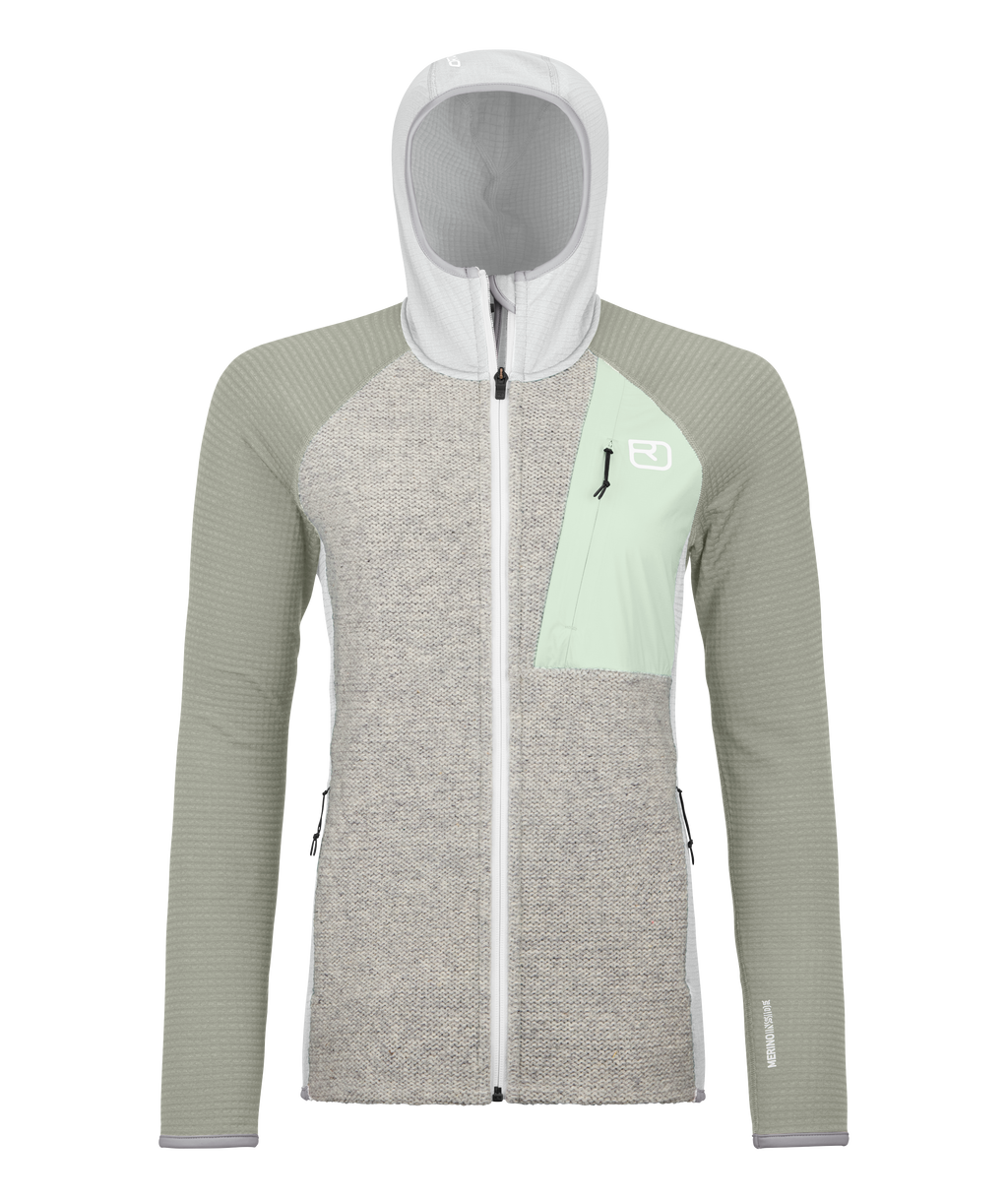 FLEECE GP CLASSIC KNIT HOODY W