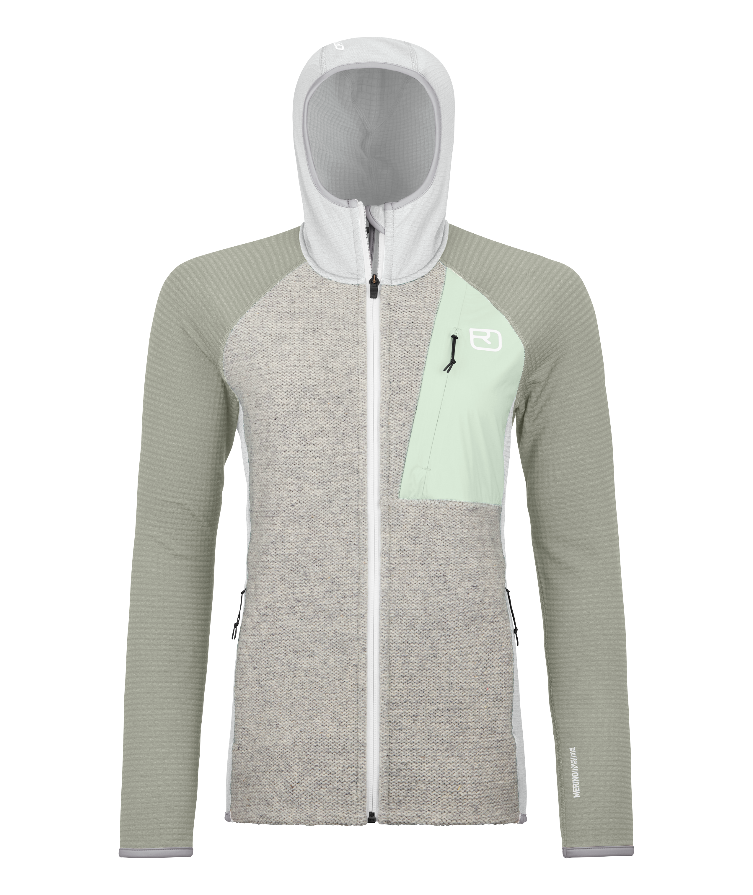 FLEECE GP CLASSIC KNIT HOODY W