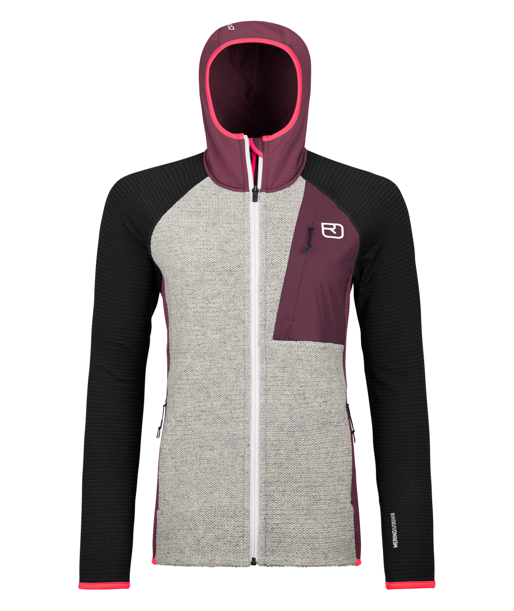 FLEECE GP CLASSIC KNIT HOODY W