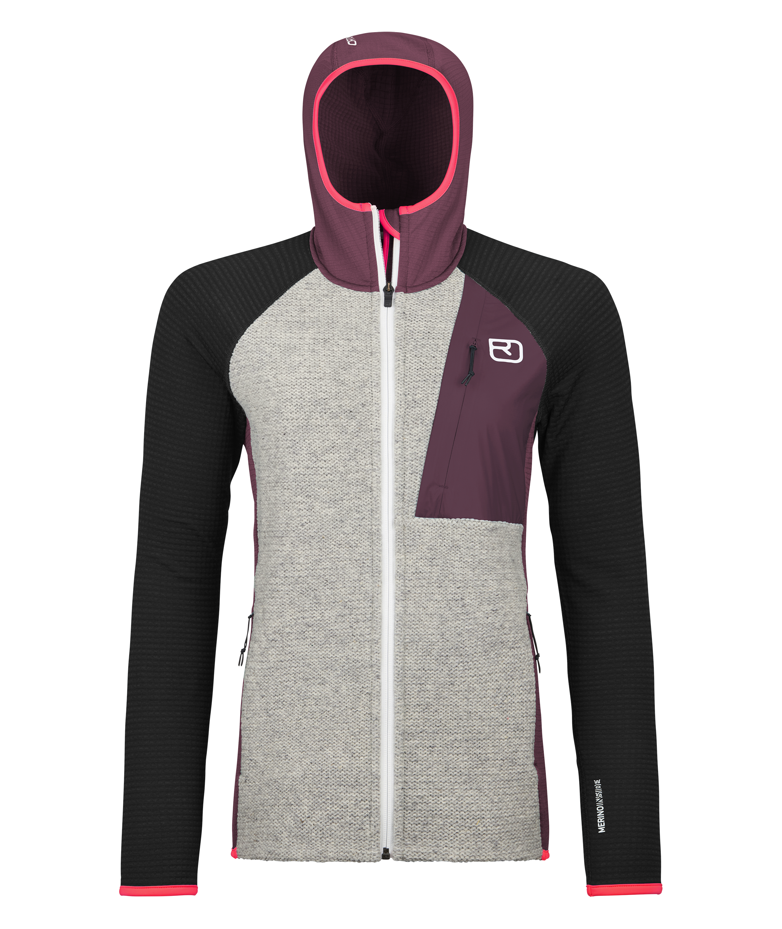 FLEECE GP CLASSIC KNIT HOODY W