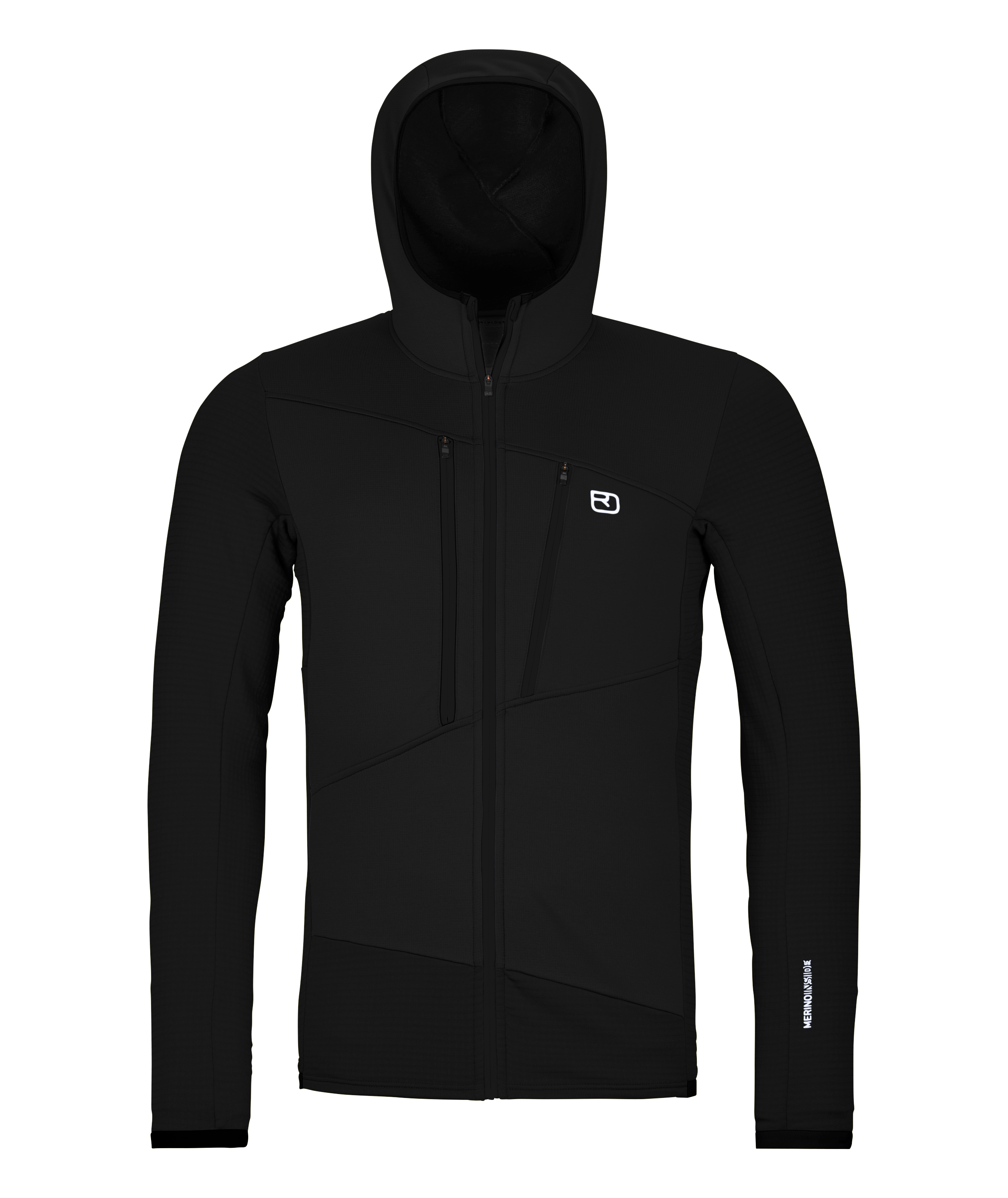 FLEECE GRID HOODY M