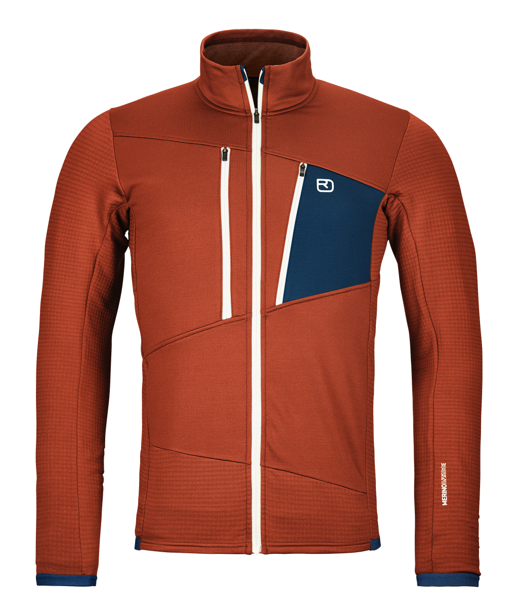 FLEECE GRID JACKET M