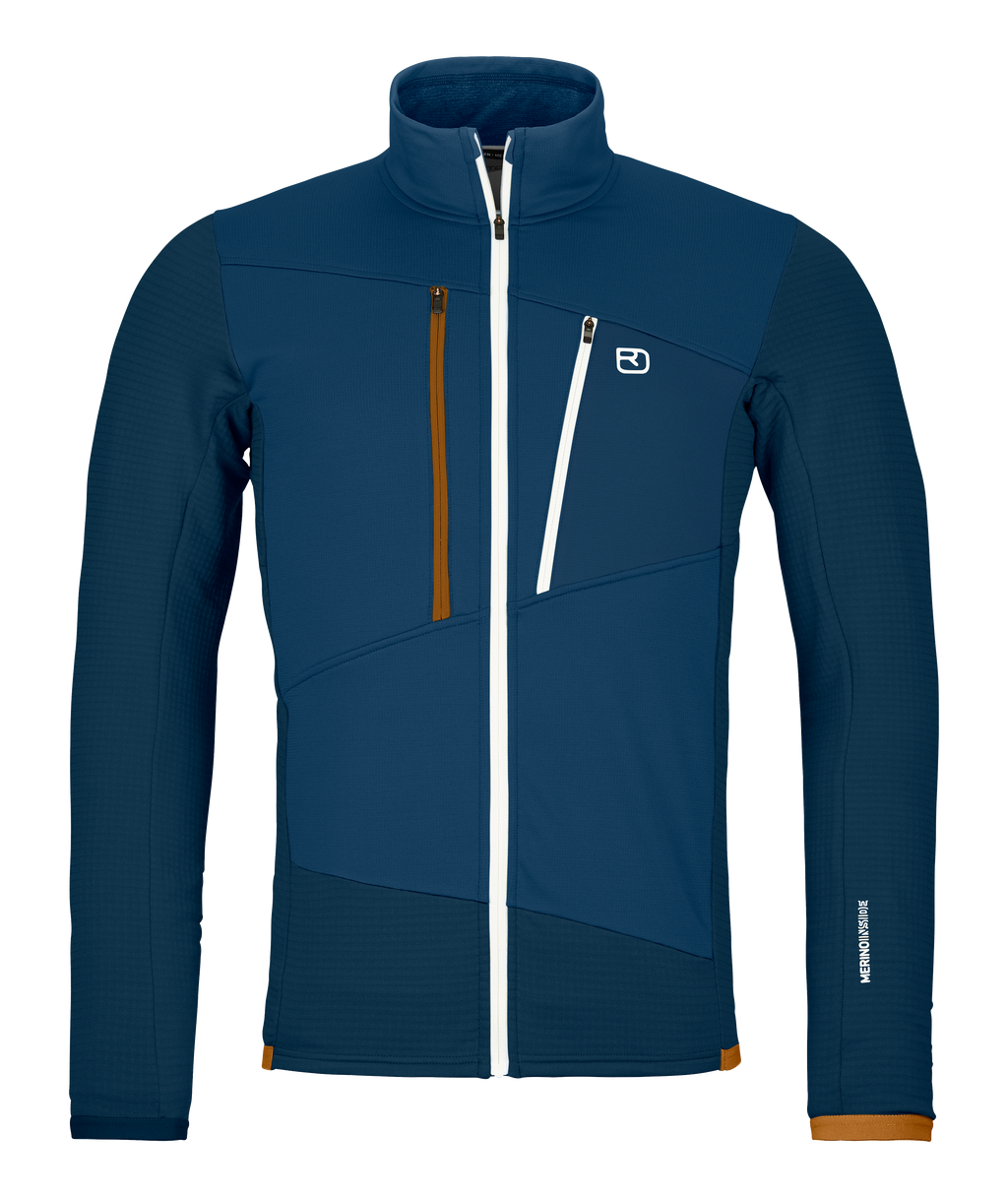 FLEECE GRID JACKET M