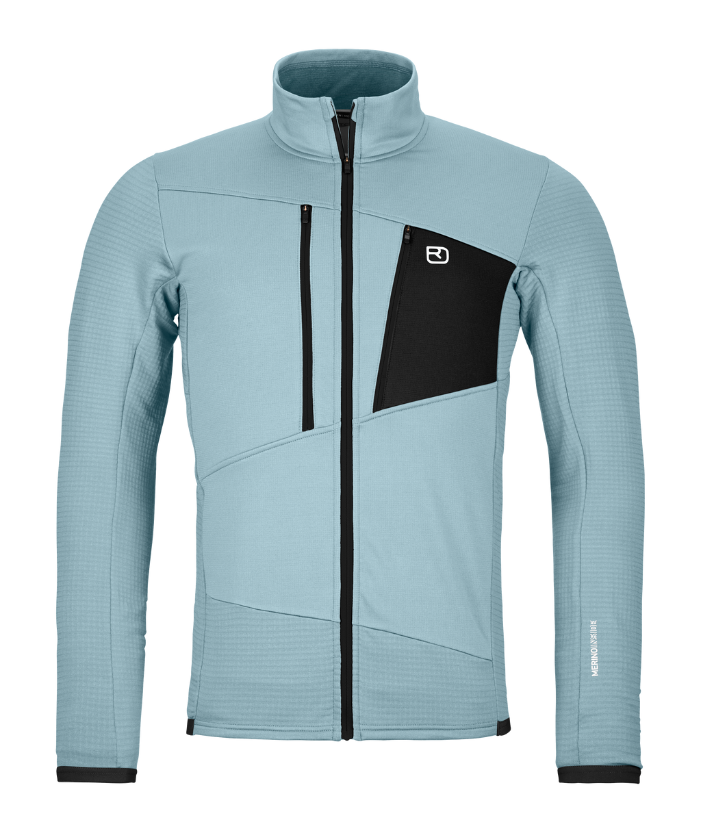 FLEECE GRID JACKET M