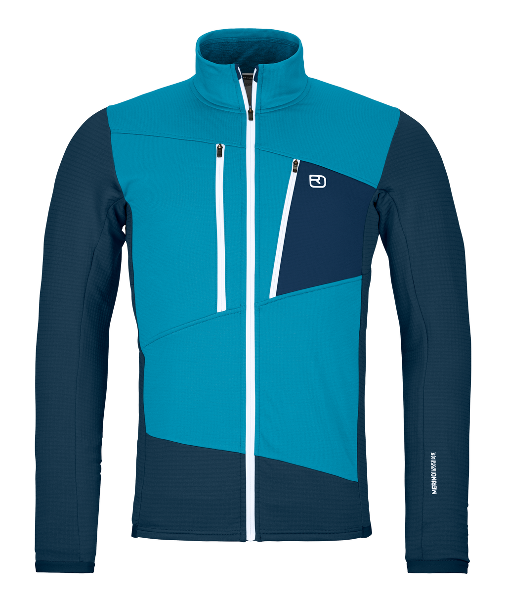 FLEECE GRID JACKET M