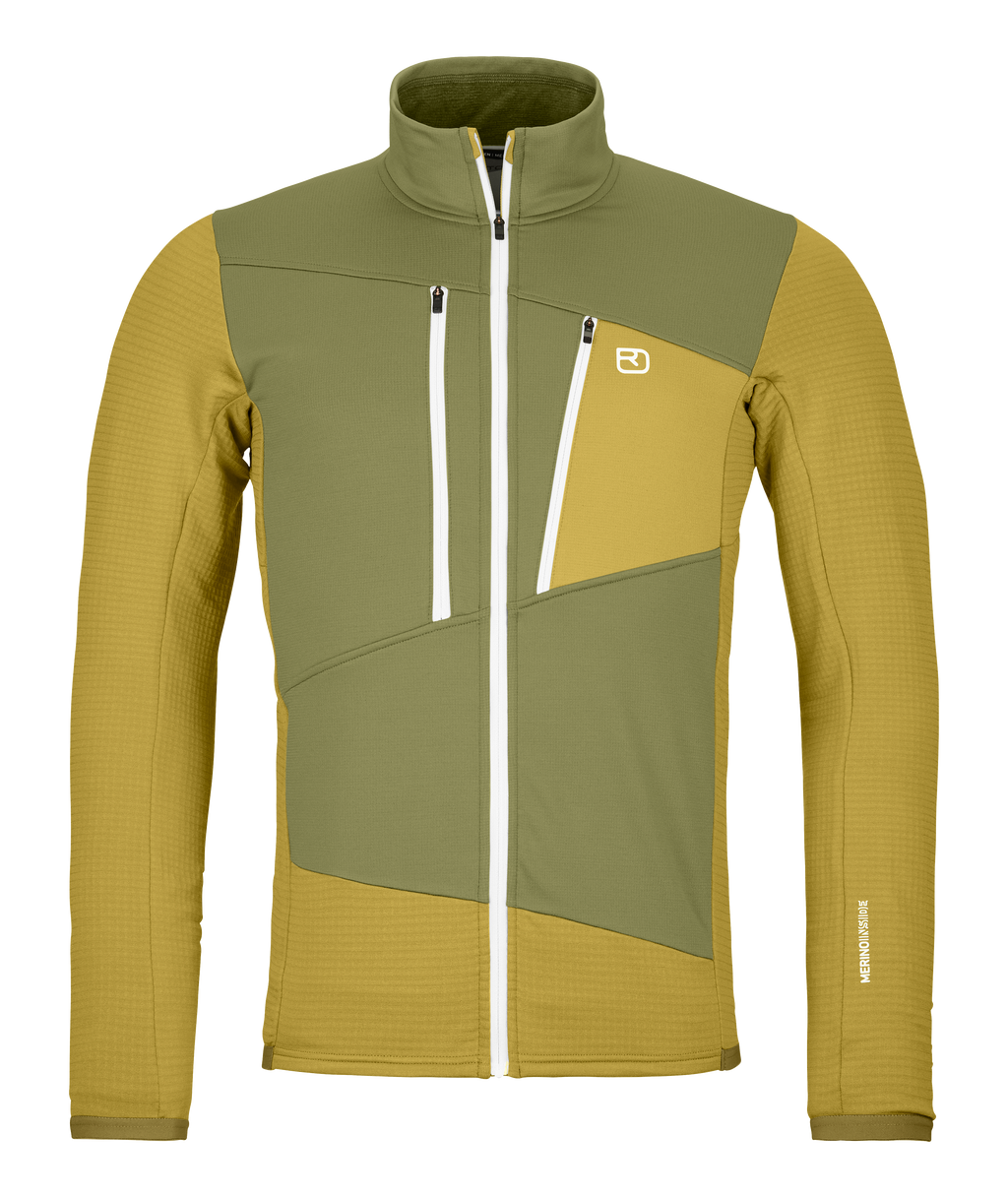 FLEECE GRID JACKET M