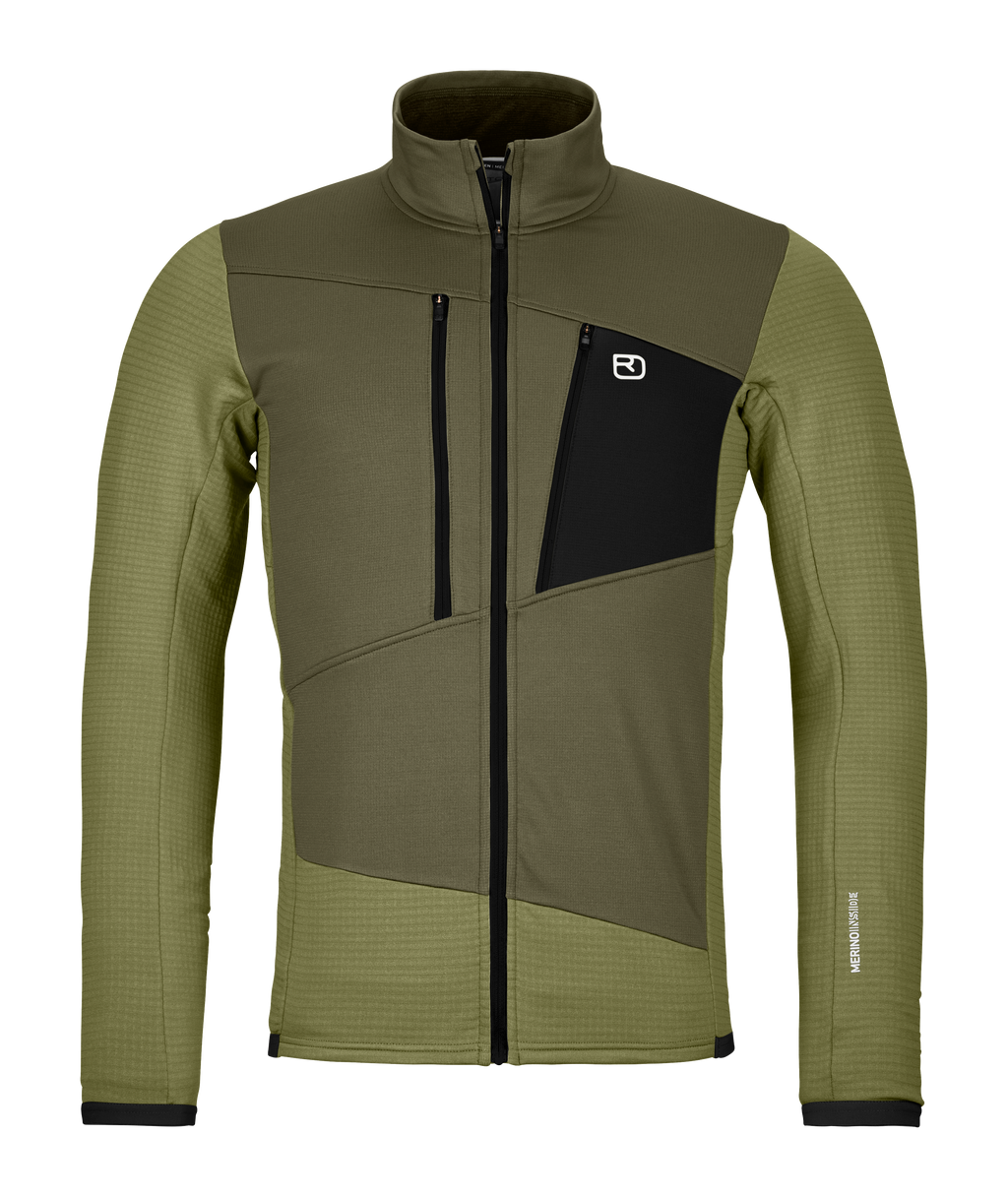 FLEECE GRID JACKET M