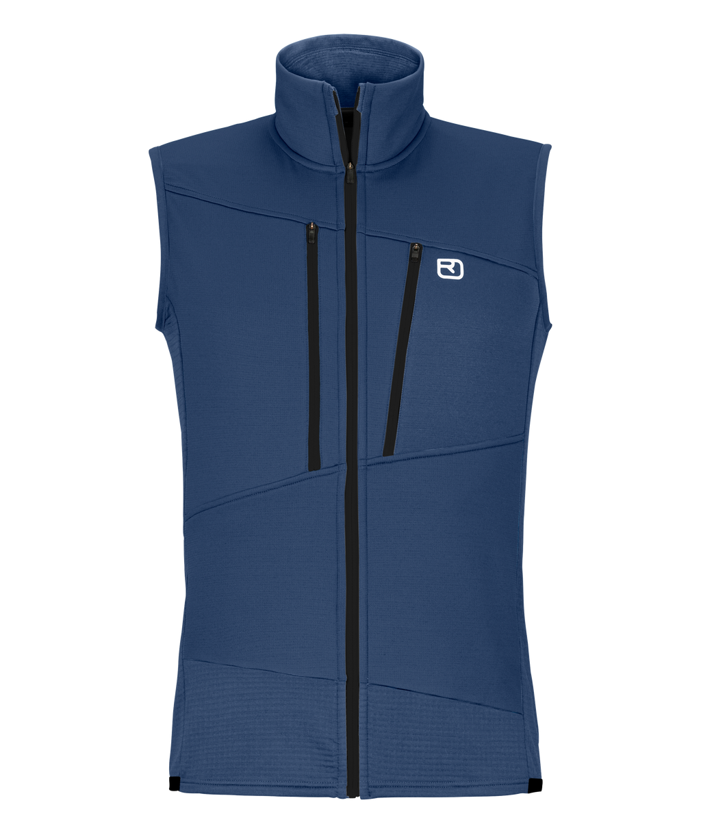 Chaleco Fleece Grid Hombre